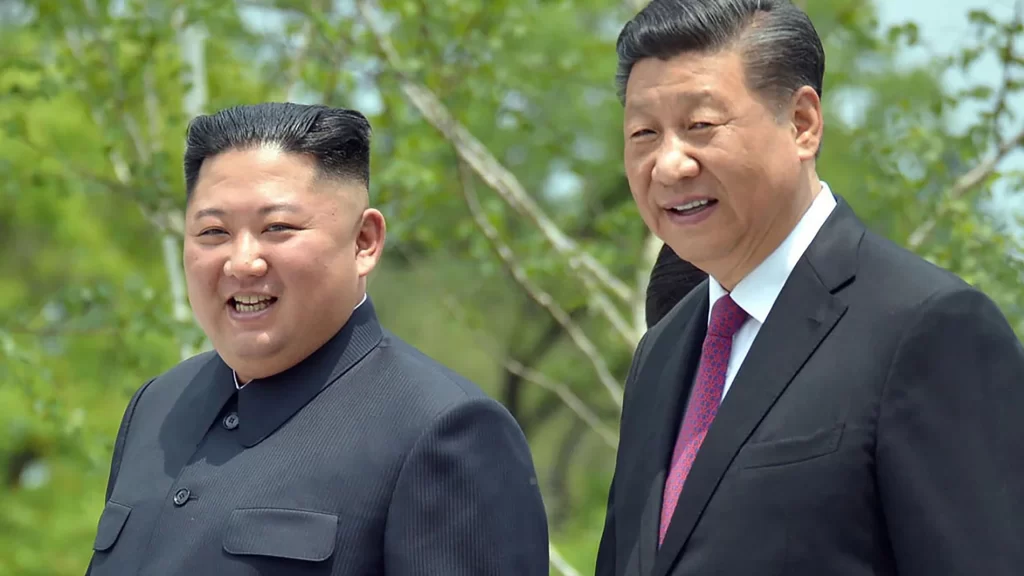 Xi Jinping y Kim