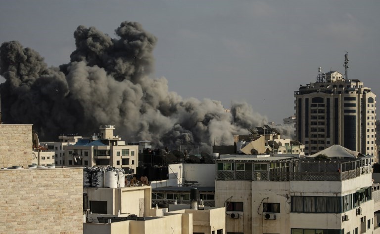 Bombardeos en Gaza
