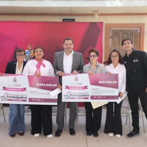 Entrega Alcalde Apoyo a Proyectos Ganadores del Presupuesto Participativo 2025
