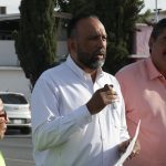 Entrega alcalde trabajos de rehabilitación en la calle Colombia