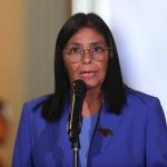 Delcy Rodríguez; Presenta el plan de Recuperación e Insiste en que EU Retire las Sanciones a Venezuela