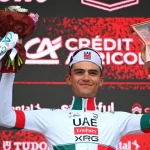Isaac del Toro sube al podio y ya es tercer lugar general del Tour de Francia