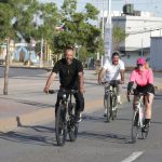 Pedalea Alcalde junto a familias juarenses en la Cruzada por el Ciclismo