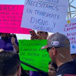 Maru ´´La Absoluta´´ Campos; Recibe Protesta por Falta de Transporte Publico en Rivera del Bravo