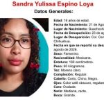 El Tema de las Mujeres Desaparecidas en Chihuahua, No es Cosa del Pasado Ahora es Sandra Yulissa