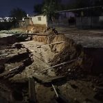 Evacúan a familias de Águilas de Zaragoza por mega grieta